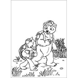 着色页: Franklin (卡通人物) #189075 - 免费可打印着色页