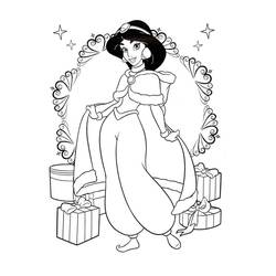 着色页: Jasmine (卡通人物) #178636 - 免费可打印着色页