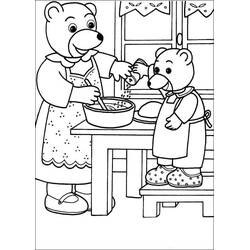 着色页: Little Brown Bear (卡通人物) #194997 - 免费可打印着色页
