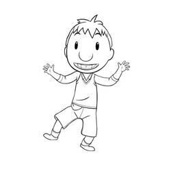着色页: Little Nicholas (卡通人物) #213142 - 免费可打印着色页