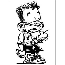 着色页: Little Spirou (卡通人物) #182469 - 免费可打印着色页
