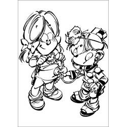 着色页: Little Spirou (卡通人物) #182475 - 免费可打印着色页