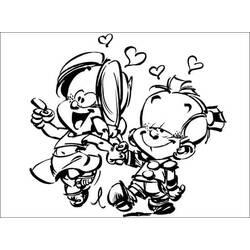 着色页: Little Spirou (卡通人物) #182477 - 免费可打印着色页