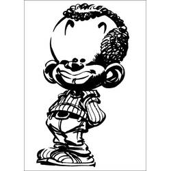 着色页: Little Spirou (卡通人物) #182479 - 免费可打印着色页