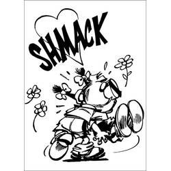 着色页: Little Spirou (卡通人物) #182487 - 免费可打印着色页