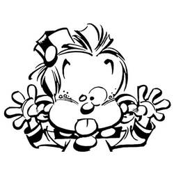着色页: Little Spirou (卡通人物) #182490 - 免费可打印着色页