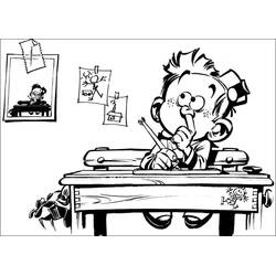 着色页: Little Spirou (卡通人物) #182492 - 免费可打印着色页