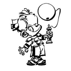 着色页: Little Spirou (卡通人物) #182494 - 免费可打印着色页