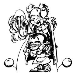 着色页: Little Spirou (卡通人物) #182496 - 免费可打印着色页