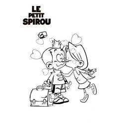 着色页: Little Spirou (卡通人物) #182498 - 免费可打印着色页