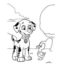 着色页: PAW Patrol马库斯 (卡通人物) #181681 - 免费可打印着色页
