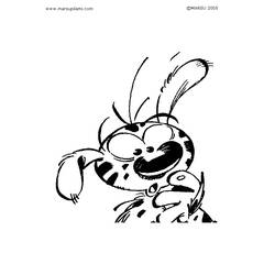 着色页: Marsupilami (卡通人物) #50114 - 免费可打印着色页