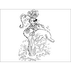 着色页: Marsupilami (卡通人物) #50157 - 免费可打印着色页