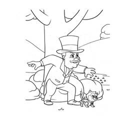 着色页: Mayor Hellinger (卡通人物) #181904 - 免费可打印着色页
