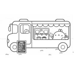 着色页: Molang (卡通人物) #209179 - 免费可打印着色页