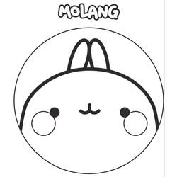 着色页: Molang (卡通人物) #209183 - 免费可打印着色页