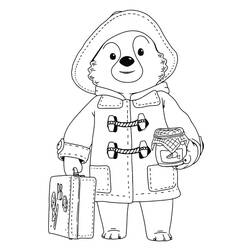 着色页: Paddington - 免费可打印着色页