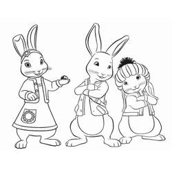 着色页: Peter Rabbit (卡通人物) #188222 - 免费可打印着色页