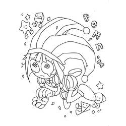 着色页: Pomni (卡通人物) #218266 - 免费可打印着色页