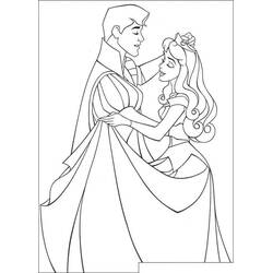 着色页: Princess Aurora (卡通人物) #181931 - 免费可打印着色页