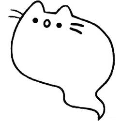 着色页: Pusheen (卡通人物) #188464 - 免费可打印着色页