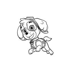 着色页: PAW Patrol史黛拉 (卡通人物) #181702 - 免费可打印着色页