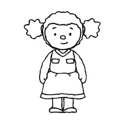 着色页: T'choupi (卡通人物) #180338 - 免费可打印着色页