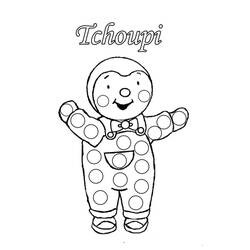 着色页: T'choupi (卡通人物) #180349 - 免费可打印着色页