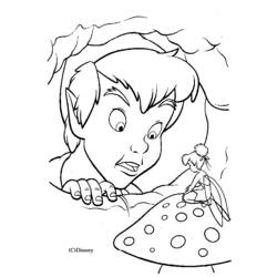 着色页: Tinker Bell (卡通人物) #170539 - 免费可打印着色页