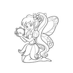 着色页: Tinker Bell (卡通人物) #170543 - 免费可打印着色页