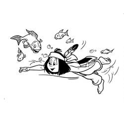 着色页: Yakari (卡通人物) #201071 - 免费可打印着色页