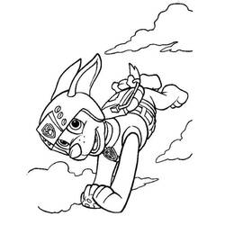 着色页: PAW Patrol阿美 (卡通人物) #181686 - 免费可打印着色页
