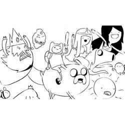 着色页: 探险活宝 (卡通和动画节目) #206895 - 免费可打印着色页