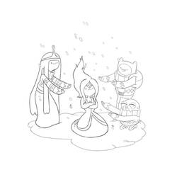 着色页: 探险活宝 - 免费可打印着色页