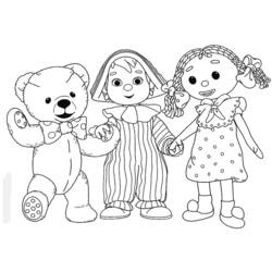 着色页: Andy Pandy (卡通和动画节目) #26709 - 免费可打印着色页
