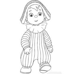 着色页: Andy Pandy (卡通和动画节目) #26718 - 免费可打印着色页