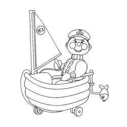 着色页: Andy Pandy (卡通和动画节目) #26754 - 免费可打印着色页