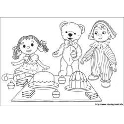 着色页: Andy Pandy (卡通和动画节目) #26756 - 免费可打印着色页