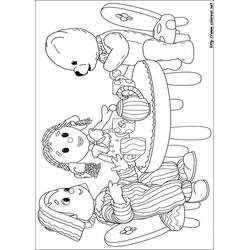 着色页: Andy Pandy (卡通和动画节目) #26789 - 免费可打印着色页