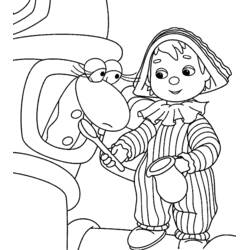 着色页: Andy Pandy (卡通和动画节目) #26820 - 免费可打印着色页