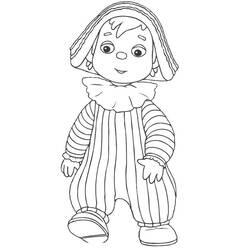 着色页: Andy Pandy (卡通和动画节目) #26834 - 免费可打印着色页