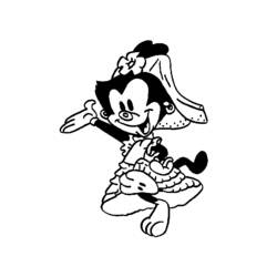 着色页: 疯狂动画 (卡通和动画节目) #48290 - 免费可打印着色页