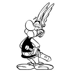 着色页: Asterix和Obelix (卡通和动画节目) #24397 - 免费可打印着色页
