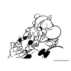 着色页: Asterix和Obelix (卡通和动画节目) #24414 - 免费可打印着色页