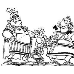 着色页: Asterix和Obelix (卡通和动画节目) #24511 - 免费可打印着色页