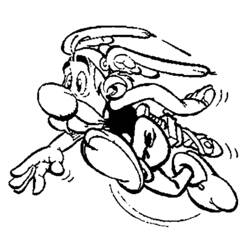 着色页: Asterix和Obelix (卡通和动画节目) #24519 - 免费可打印着色页