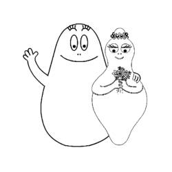 着色页: Barbapapa (卡通和动画节目) #36426 - 免费可打印着色页