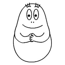 着色页: Barbapapa (卡通和动画节目) #36432 - 免费可打印着色页