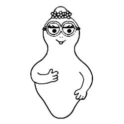 着色页: Barbapapa (卡通和动画节目) #36446 - 免费可打印着色页