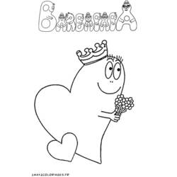 着色页: Barbapapa (卡通和动画节目) #36449 - 免费可打印着色页